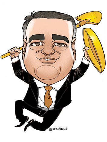 Robert Kirtlan by Lethbridge Caricatures | Lethbridge Gallery