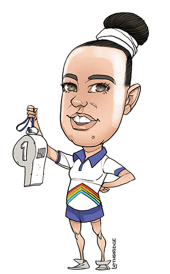 Zoe Genrich by Lethbridge Caricatures | Lethbridge Gallery