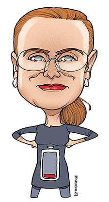 Jane Hunter by Lethbridge Caricatures | Lethbridge Gallery