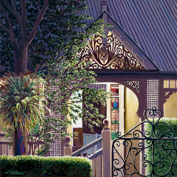 Curlicue Flourishing by Alexandra Matthews | Lethbridge Gallery