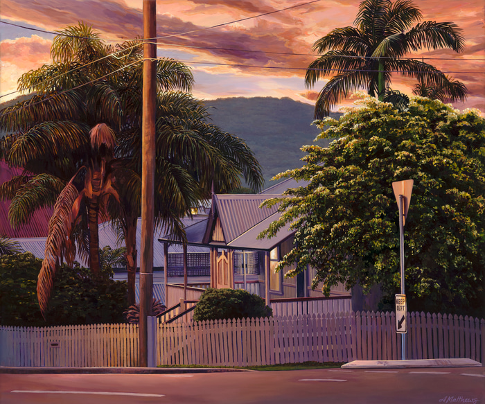 Something About Palms and Queenslanders by Alexandra Matthews | Lethbridge Gallery