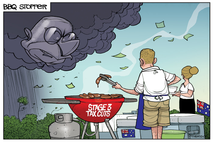 BBQ Stopper by Lethbridge  Cartoons | Lethbridge Gallery