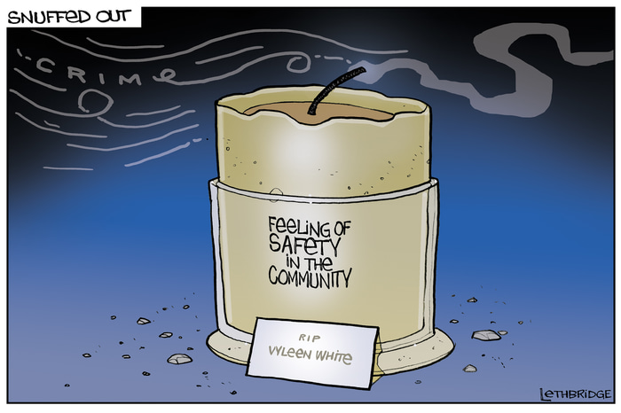 Snuffed Out by Lethbridge  Cartoons | Lethbridge Gallery
