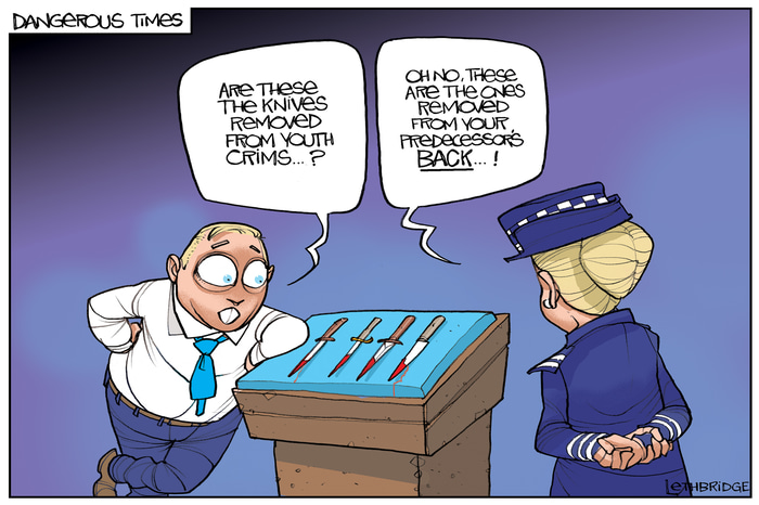 Dangerous Times by Lethbridge  Cartoons | Lethbridge Gallery