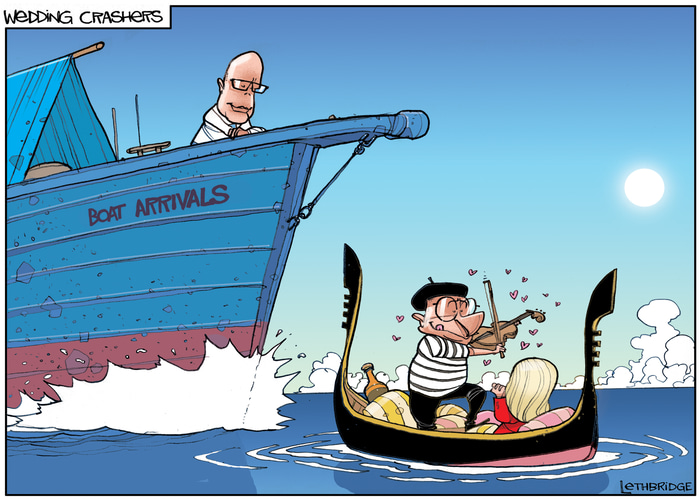 Wedding Crashers by Lethbridge  Cartoons | Lethbridge Gallery