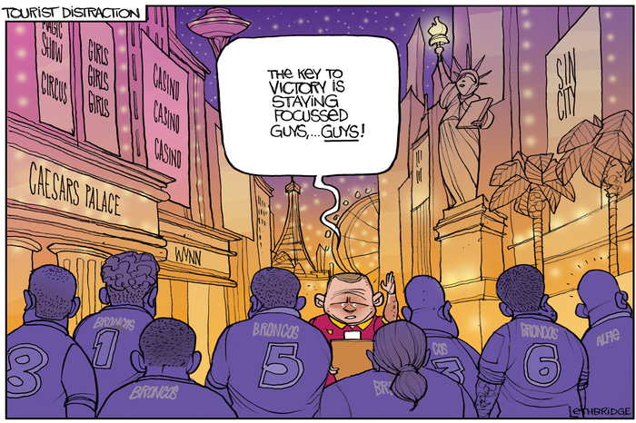 Tourist Distraction by Lethbridge  Cartoons | Lethbridge Gallery