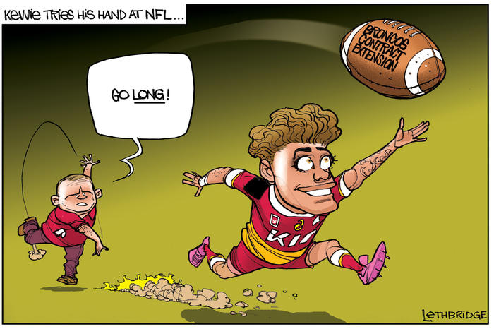 Go Long by Lethbridge  Cartoons | Lethbridge Gallery
