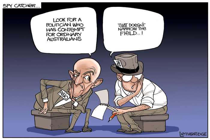 Spy Catcher  by Lethbridge  Cartoons | Lethbridge Gallery