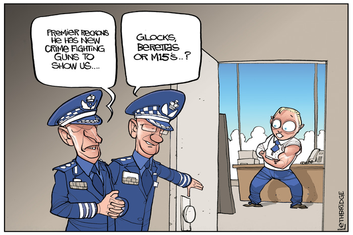 Big Guns by Lethbridge  Cartoons | Lethbridge Gallery