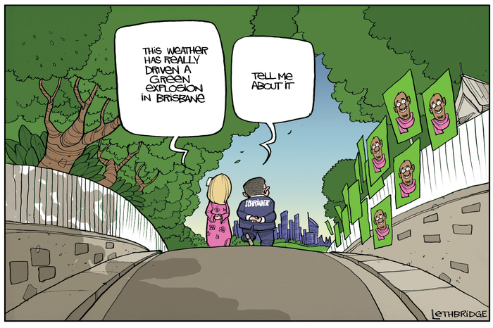 Turning Green by Lethbridge  Cartoons | Lethbridge Gallery