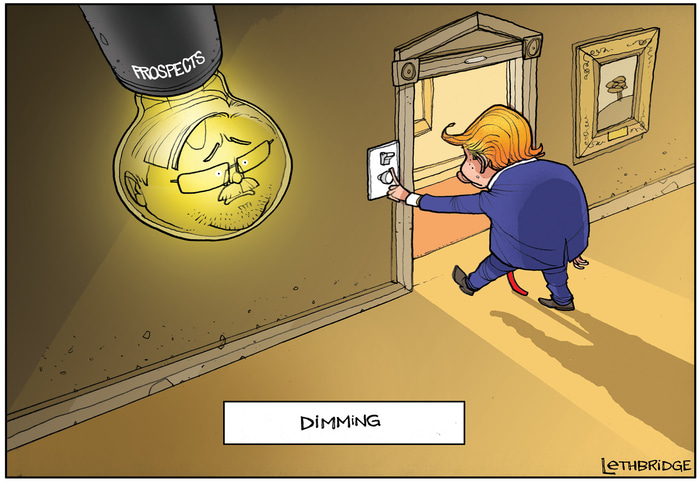 Dimming by Lethbridge  Cartoons | Lethbridge Gallery