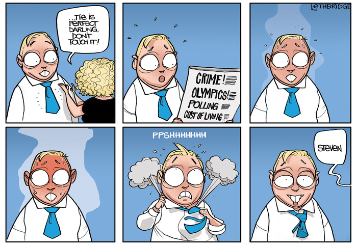 Under Pressure by Lethbridge  Cartoons | Lethbridge Gallery