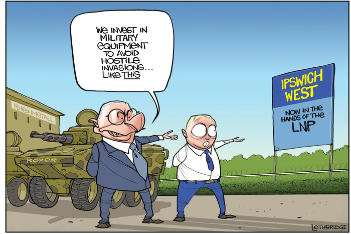 Incursion by Lethbridge  Cartoons | Lethbridge Gallery