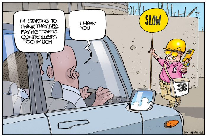 Upwardly Mobile by Lethbridge  Cartoons | Lethbridge Gallery