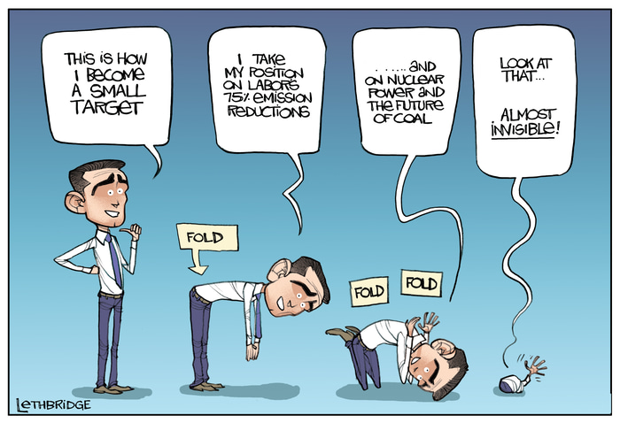 Small Target by Lethbridge  Cartoons | Lethbridge Gallery