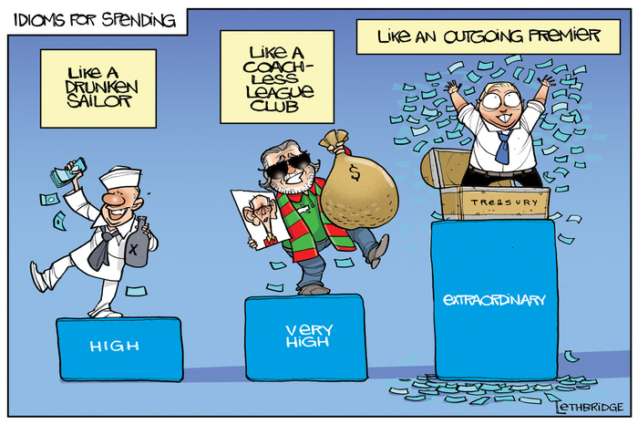 Spend Like by Lethbridge  Cartoons | Lethbridge Gallery
