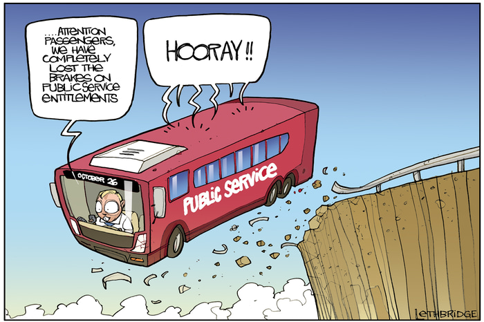 Lost Control by Lethbridge  Cartoons | Lethbridge Gallery