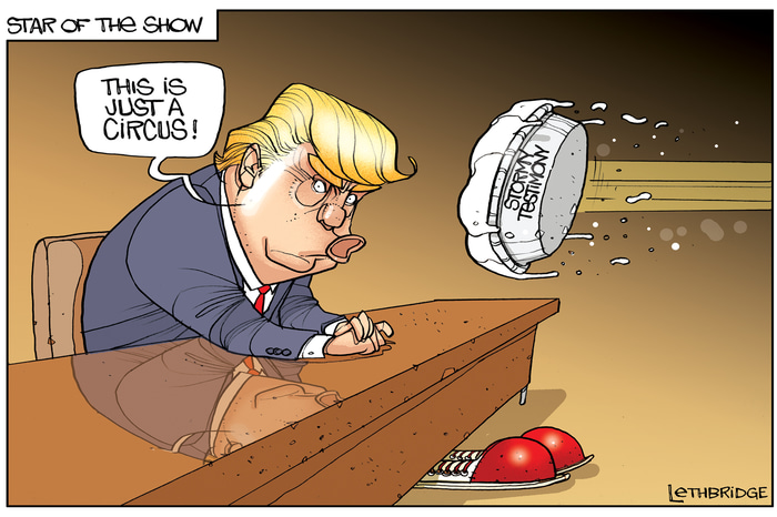 Clown Show by Lethbridge  Cartoons | Lethbridge Gallery