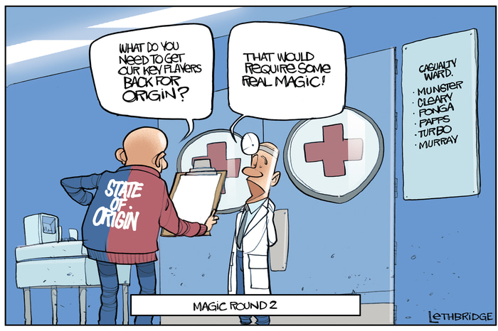 Magic Round 2 by Lethbridge  Cartoons | Lethbridge Gallery