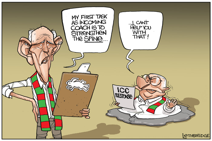 Spineless by Lethbridge  Cartoons | Lethbridge Gallery