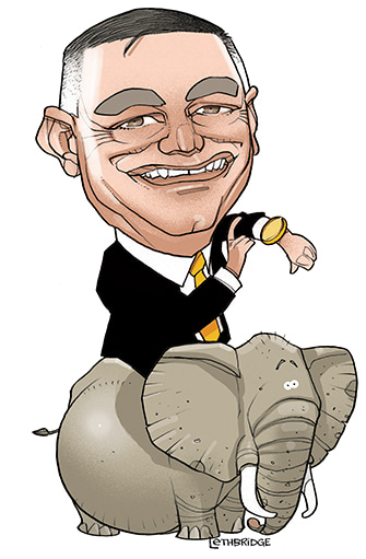 Steve Johnston by Lethbridge Caricatures | Lethbridge Gallery