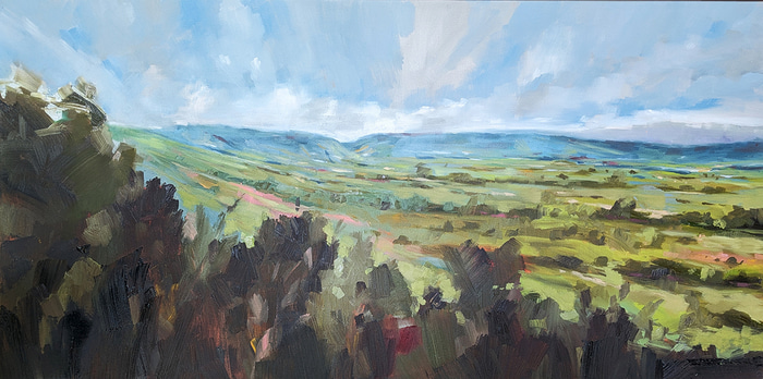 On the Road to Mt Nebo by Matt James | Lethbridge Gallery