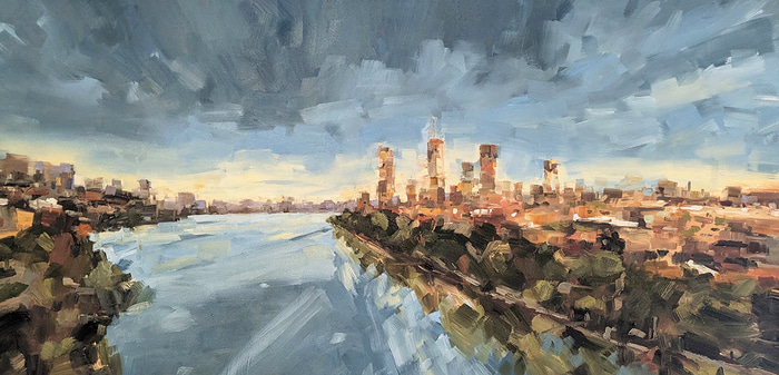 View from Barry's by Matt James | Lethbridge Gallery