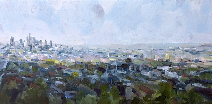 Mt Coot-Tha Study by Matt James | Lethbridge Gallery