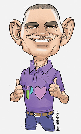 Paul Olds by Lethbridge Caricatures | Lethbridge Gallery
