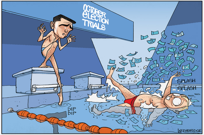 Splash Splash by Lethbridge  Cartoons | Lethbridge Gallery