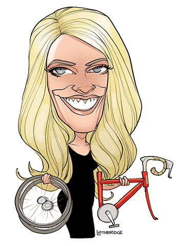 Karyn Ferguson  by Lethbridge Caricatures | Lethbridge Gallery
