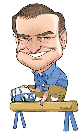 Clark Keating by Lethbridge Caricatures | Lethbridge Gallery
