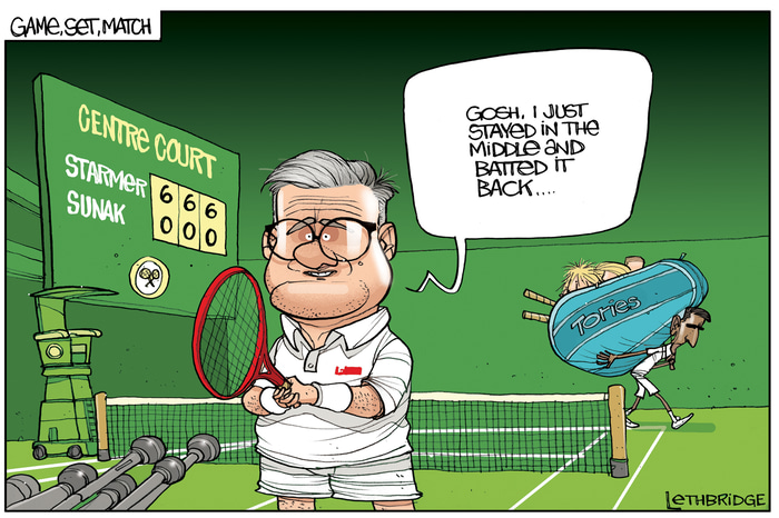 Game, Set, Match by Lethbridge  Cartoons | Lethbridge Gallery