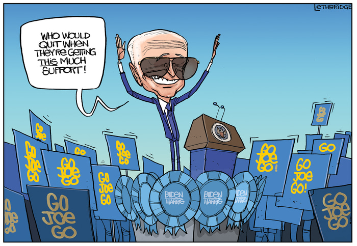 Go, Joe, Go! by Lethbridge  Cartoons | Lethbridge Gallery