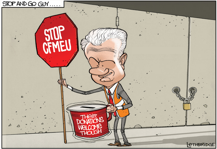 Stop and Go by Lethbridge  Cartoons | Lethbridge Gallery