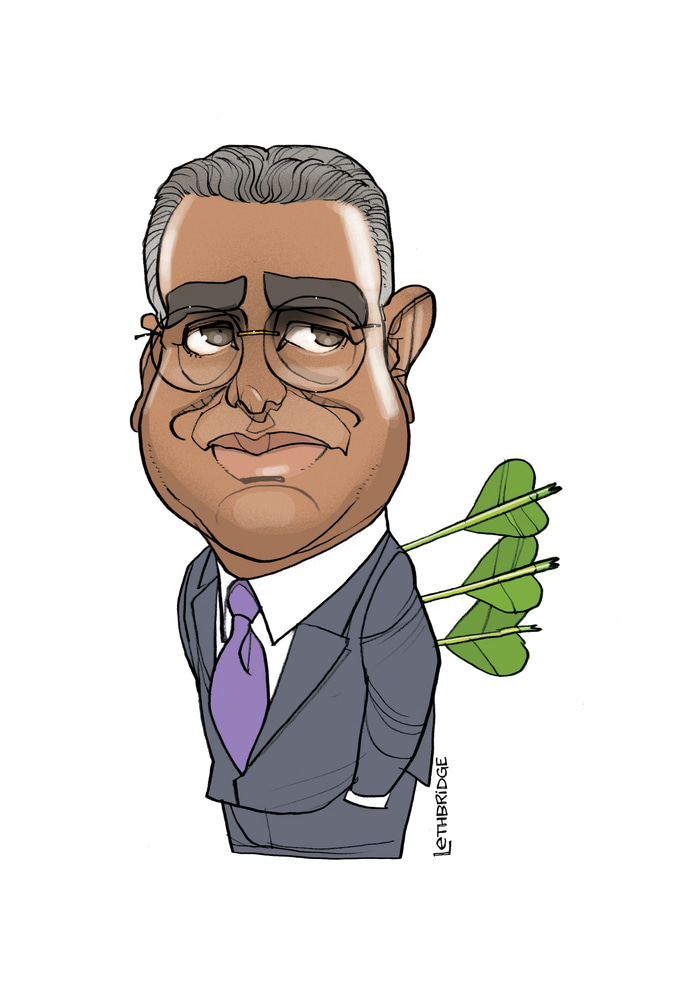 Samir Vora by Lethbridge Caricatures | Lethbridge Gallery