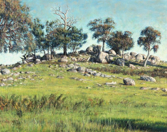 Seymour Rocks Study by Warren Crossett | Lethbridge Gallery