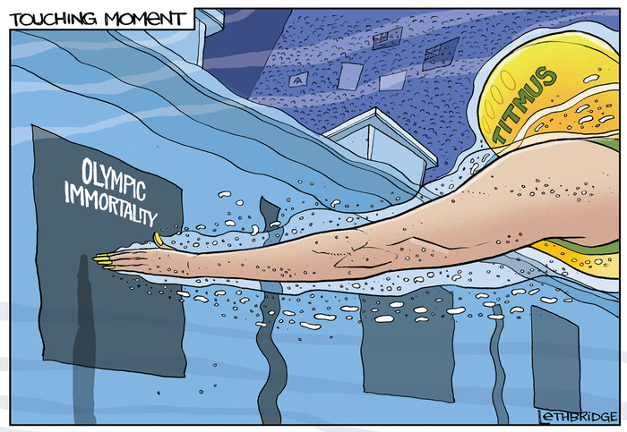 Touching Moment by Lethbridge  Cartoons | Lethbridge Gallery