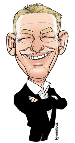 Michael Wright by Lethbridge Caricatures | Lethbridge Gallery