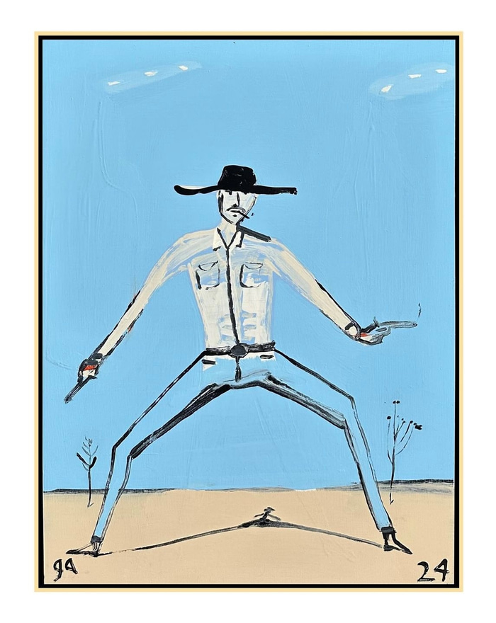 Drover in Landscape by Gary Abkin | Lethbridge Gallery