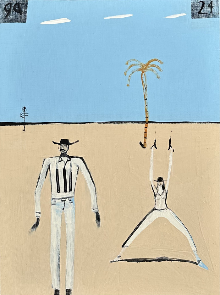 Couple in Landscape by Gary Abkin | Lethbridge Gallery