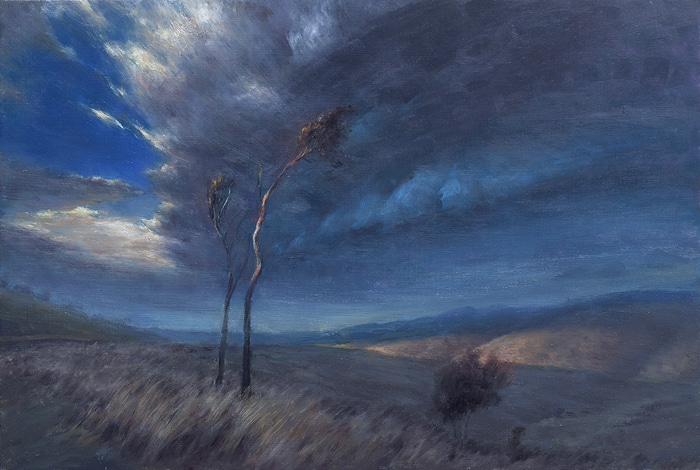 15. Two Saplings (Variant) by Scott  Breton | Lethbridge Gallery