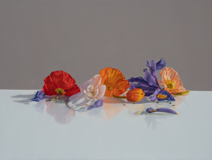 Cut Flowers with Ants by Bronwyn Hill | Lethbridge Gallery