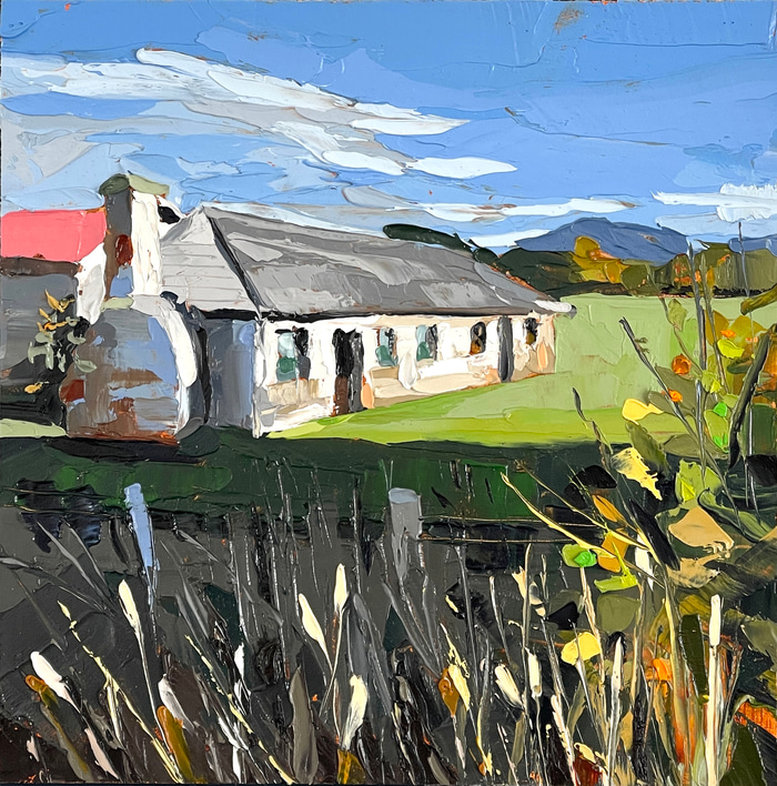 Ruin on the highway by Sally Glover | Lethbridge Gallery