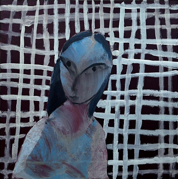 11. Woman in Blue by Peter Berner | Lethbridge Gallery