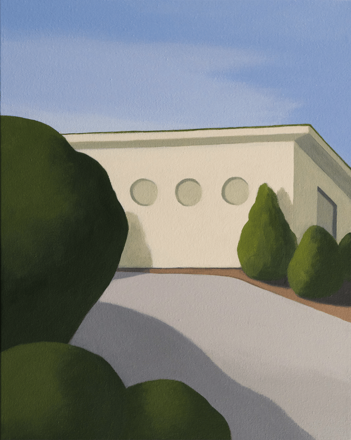 A House With a View to the Ocean by Isabelle Devos | Lethbridge Gallery