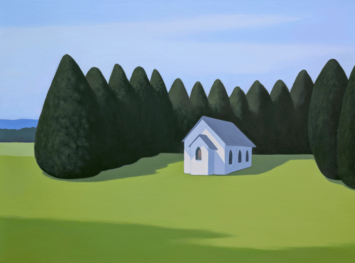 48. Shelter Among the Trees by Isabelle Devos | Lethbridge Gallery