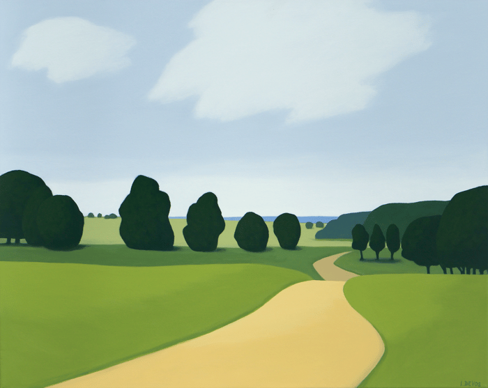 49. The Meandering Road by Isabelle Devos | Lethbridge Gallery