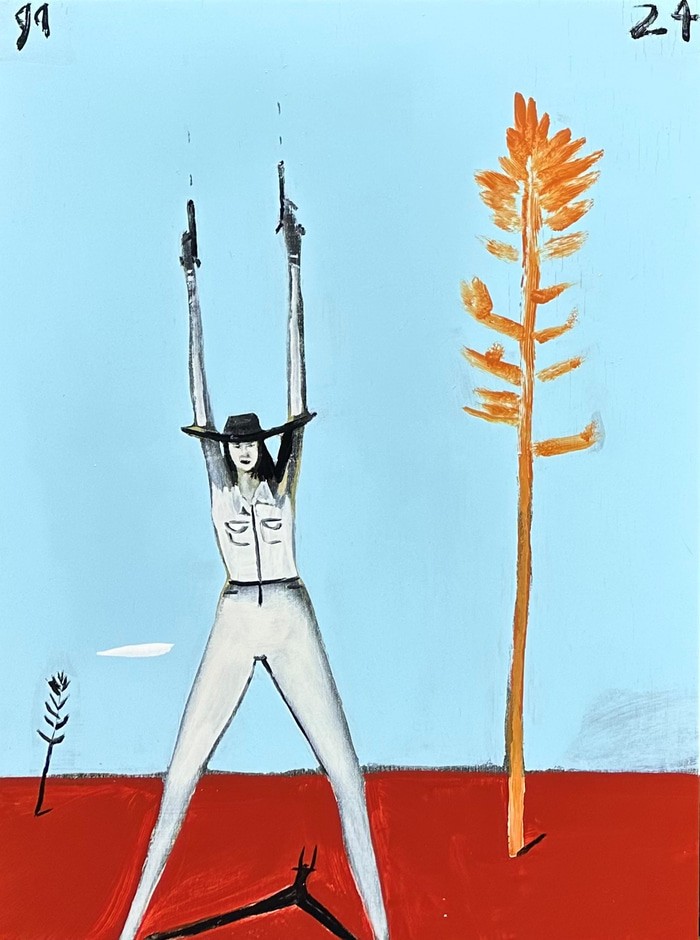 Woman in Landscape by Gary Abkin | Lethbridge Gallery
