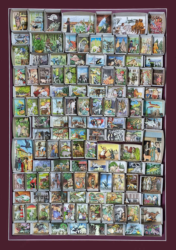 Thinking Inside the Box Part VII (LR) by Marlies Oakley | Lethbridge Gallery